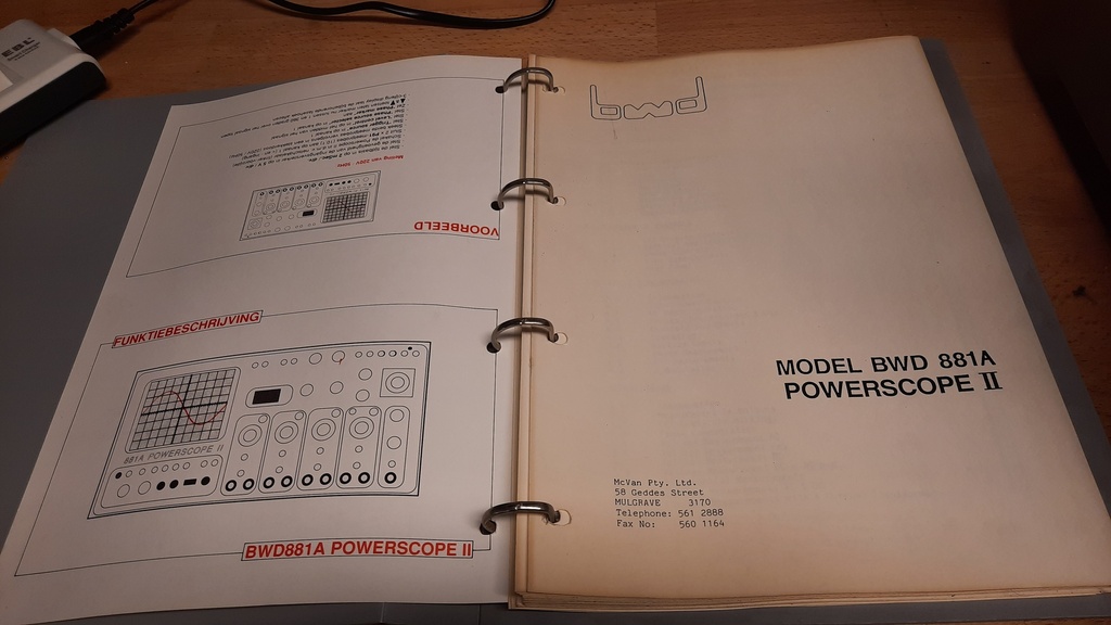 Powerscope 881A powerscope II