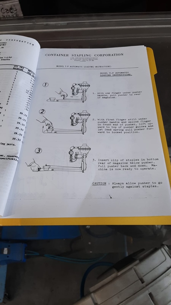 pneumatic stapler