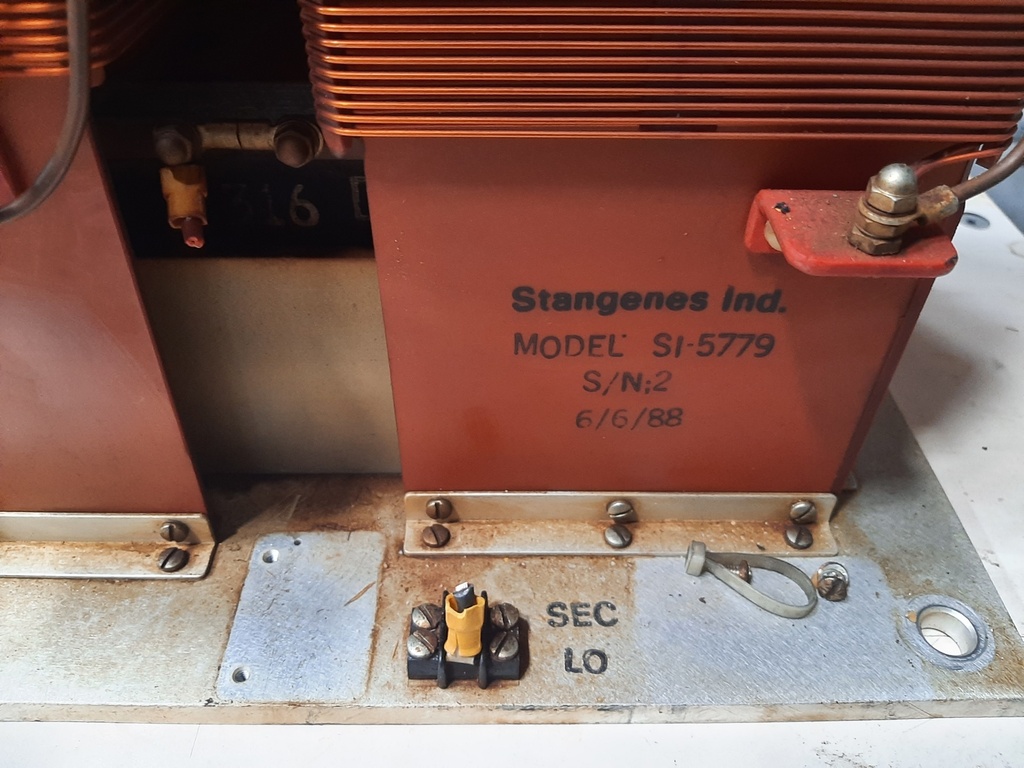 High voltage transformer for the klystron