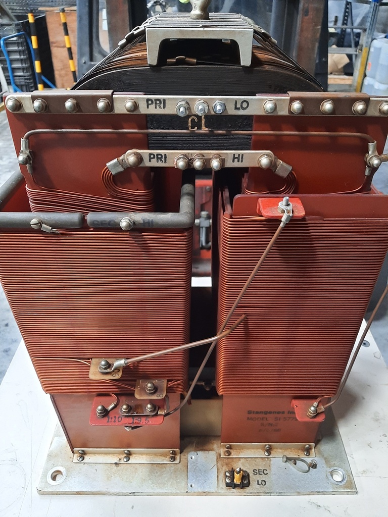 High voltage transformer for the klystron